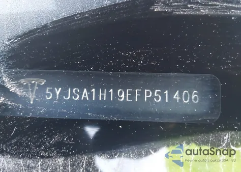 2014 Tesla Model S P85 from USA, damaged, VIN 5YJSA1H19EFP51406